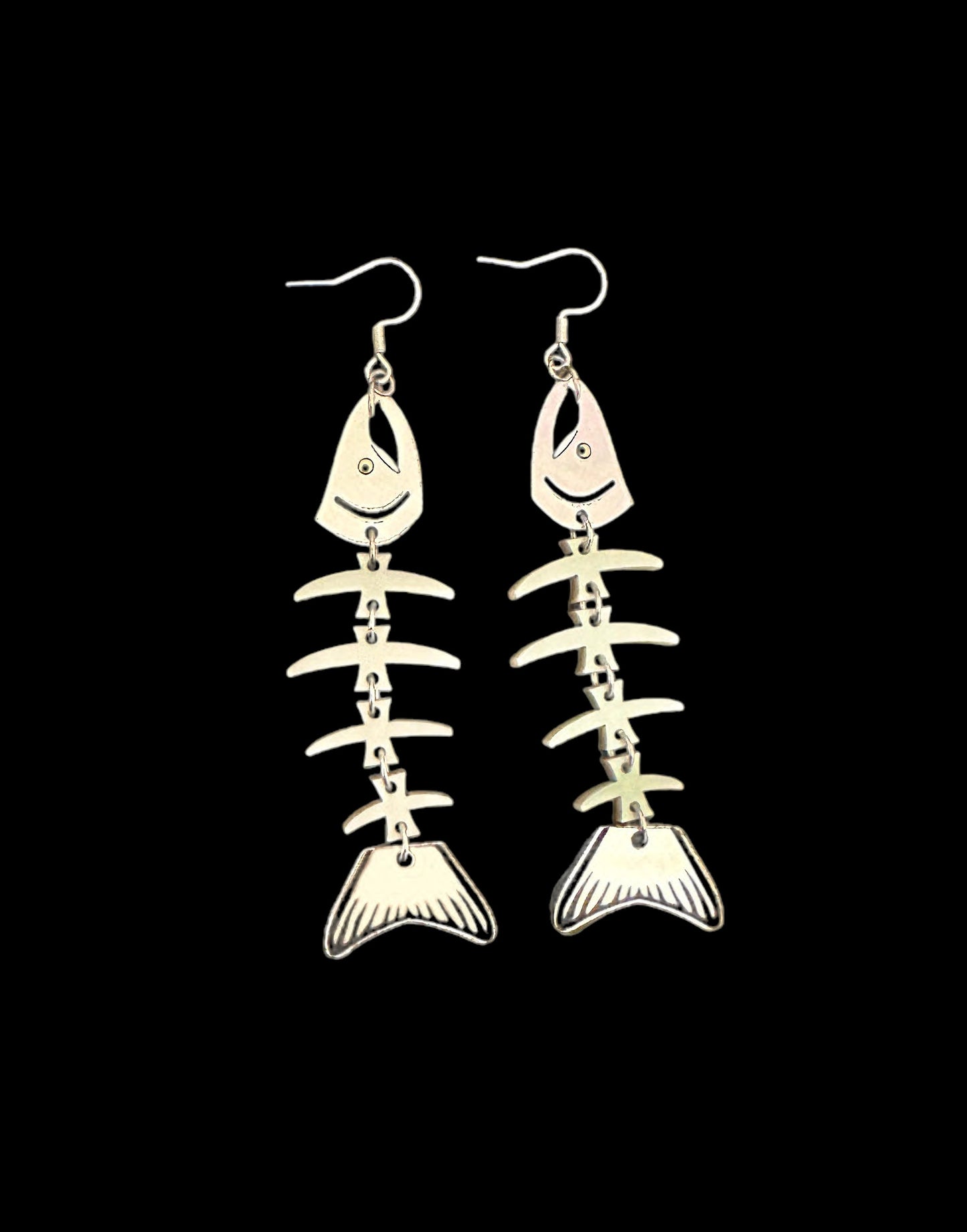 Salmon Journey Earrings I