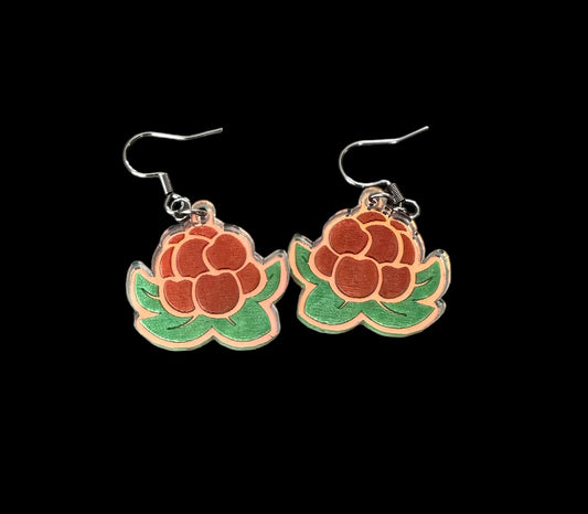 Cloudberry earrings