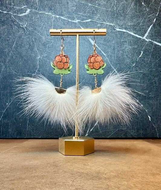Atsaq Puff earrings