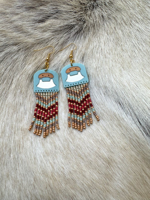 Uluaq Danglers-arctic blue