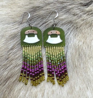 Uluaq Danglers-moss green