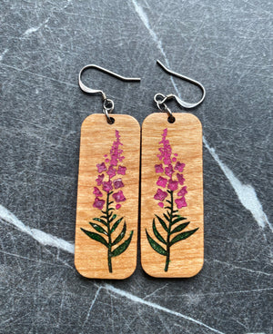 Fireweed Colorfill Earrings