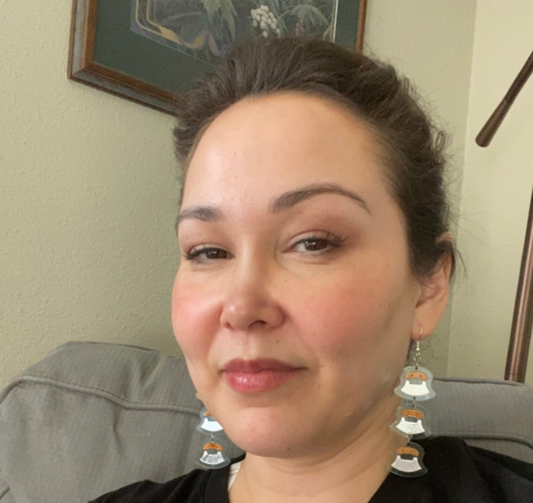 Glow in the Dark Uluaq Link earrings