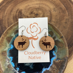 Caribou earrings