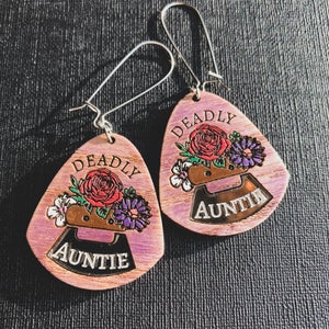 Deadly Auntie earrings