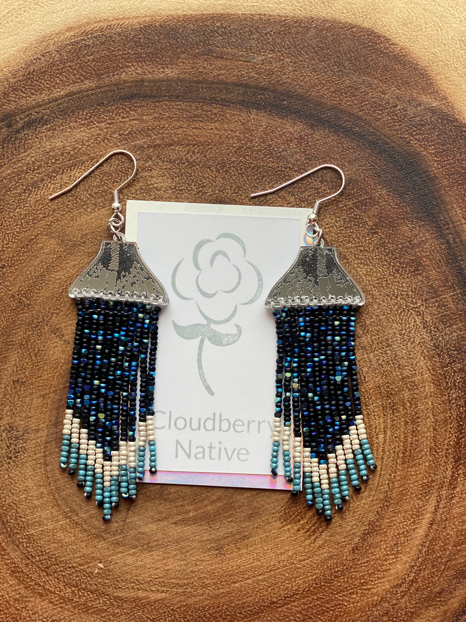 Salmon Tail earrings