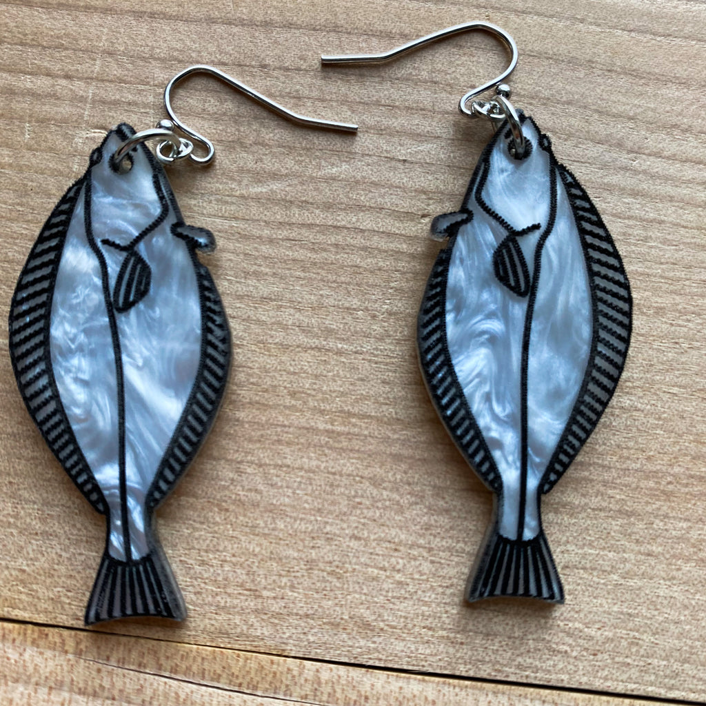 Halibut earrings